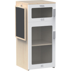 Viga Toys Viga Wooden Fridge With Chalkboard