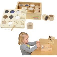 Masterkidz Zgaduj Dotykiem Materiał I Faktura 12 Elementów Montessori