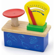 Viga Toys Wooden shop scale with a scale