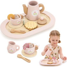 Viga Toys VIGA PolarB Wooden Tea Set Tea Fantasy