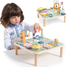 Viga Toys Viga PolarB galda izglītojošie galda cilpu šķīvji Sensorie Montesori