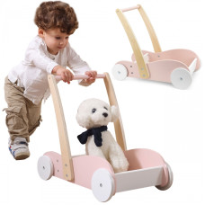 Viga Toys Viga PolarB Wooden Stroller 2in1 Walker Push