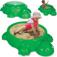Woopie Песочница для черепах с крышкой, бассейн с водой 2 в 1
