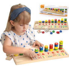 Viga Toys VIGA Wooden Abacus Talesa Creative Montessori Counting Machine