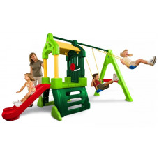 Little Tikes Rotaļu laukums Clubhouse Slide Swing