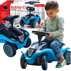 BIG Next Blue Bobby Car ride-on with horn and lights