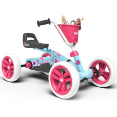 Berg Pedāļu kartings Buzzy Bloom Quiet Wheels 2-5 gadi līdz 30 kg