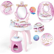 Smoby Disney Princess tualetes galdiņš 2in1 + 10 aksesuāri