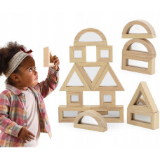 Viga Toys Пазл VIGA Wooden Mirror Blocks 24 детали