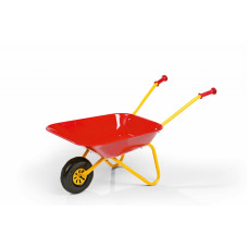Rolly Toys Red metal wheelbarrow for children