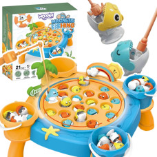 Woopie Fishing Game Fishing Set with Blue Magnet 36 pcs.