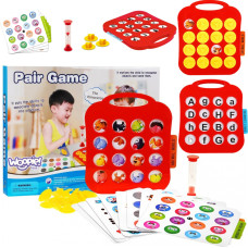 Woopie Memory Logic Game Match in Pairs for Time 3+