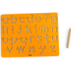 Viga Toys ВИГА Графомоторная доска Строчные буквы Учимся писать