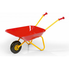 Rolly Toys Red metal wheelbarrow for children