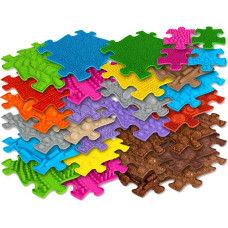 Woopie Mata Sensoryczna Ortopedyczna Royal Puzzle 26 el. + 4 małe