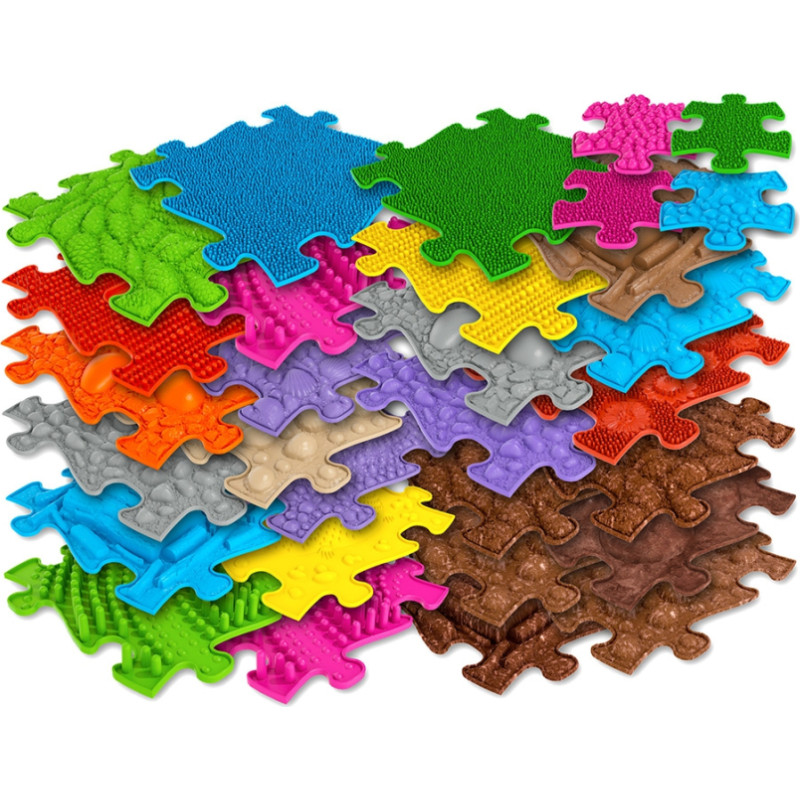 Woopie Mata Sensoryczna Ortopedyczna Royal Puzzle 26 el. + 4 małe