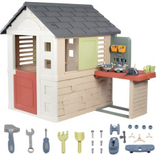 Smoby Domek z Warsztatem + 39 akcesoriów