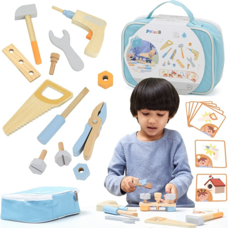 Viga Toys VIGA PolarB Tool Bag for Little Handyman