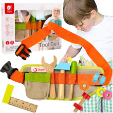 Classic World Wooden Tools DIY Set Belt + Accessories