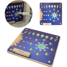 Masterkidz Montessori Moon Phases Educational Board