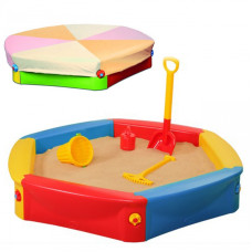 Woopie Modular Sandbox with Cover 120cm