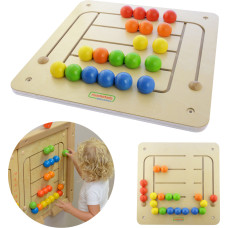 Masterkidz Montessori Beads Maze Educational Wall Chart