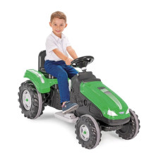 Woopie Трактор с аккумулятором Farmer PowerTrac 12 В, зеленый