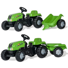 Rolly Toys RollyKid-X pedāļu traktors ar piekabi
