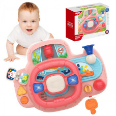 Woopie BABY Интерактивный автомобильный руль с подсветкой и звуком