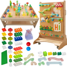 Masterkidz STEM bumbu trases konstruktora klucīšu komplekts, 359 gab.
