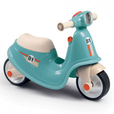 Smoby Blue Ride On Retro Scooter Klusi Motorollera riteņi