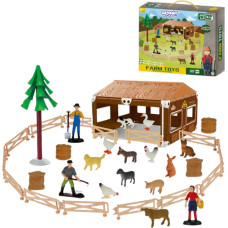 Woopie Komplekts Little Farmer Farm Farm + dzīvnieki un piederumi