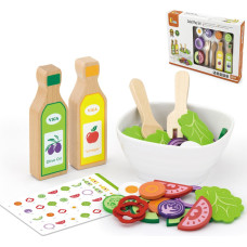 Viga Toys Salad Set Vegetables Fork Spoon Sauces 36 pcs
