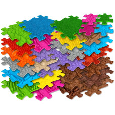 Woopie Mata Sensoryczna Ortopedyczna Royal Puzzle 26 el. + 4 małe