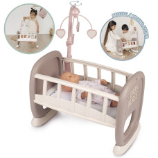 Smoby Baby Nurse Cradle with Carousel for a Doll