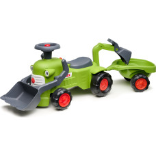 Falk Claas Ride-On Tractor with Trailer, Loader and Bucket