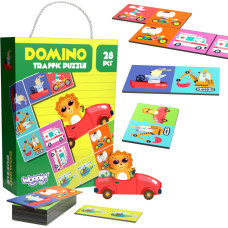 Woopie Educational Game Transport Animals Puzzle Dominoes Montessori
