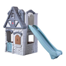 Step2 STEP 2 House Castle Playground Slide for Children 2in1