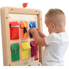 Masterkidz Pockets for Closing and Opening Zippers Wall Board