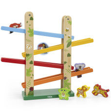 Viga Toys VIGA Wooden Slide for Animals Jungle 7 pcs.