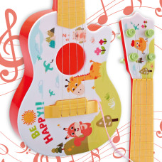 Woopie Акустическая гитара детская красная 43 см