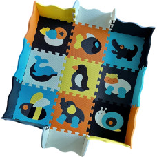 Woopie Baby Mat Colorful Foam Puzzle Playpen