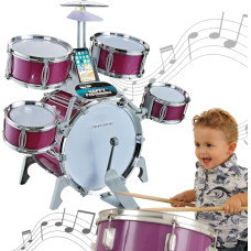 Woopie Perkusja Elektroniczna Edukacyjna Dla Dzieci 5 Bębnów 1 Talerz