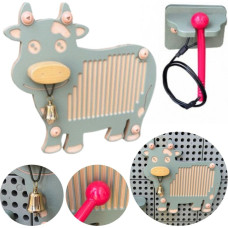 Masterkidz Guiro Musical Instrument Cow STEM Accessories
