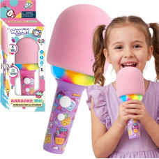 Woopie Wireless Karaoke Microphone with Speaker Pink