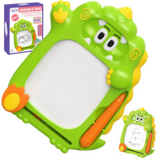 Woopie Znikopis Magnetic Board 2in1 Pinball Flipper Arcade Game, Green