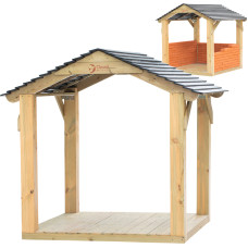 Classic World EDU Large Wooden House Gazebo