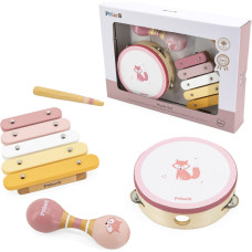 Viga Toys Набор музыкальных инструментов VIGA PolarB розовый
