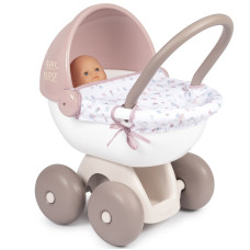 Smoby Baby Nurse Deep stroller for a doll with a plastic roof