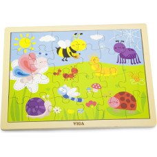 Viga Toys VIGA Wooden Puzzle Park 24 Pieces